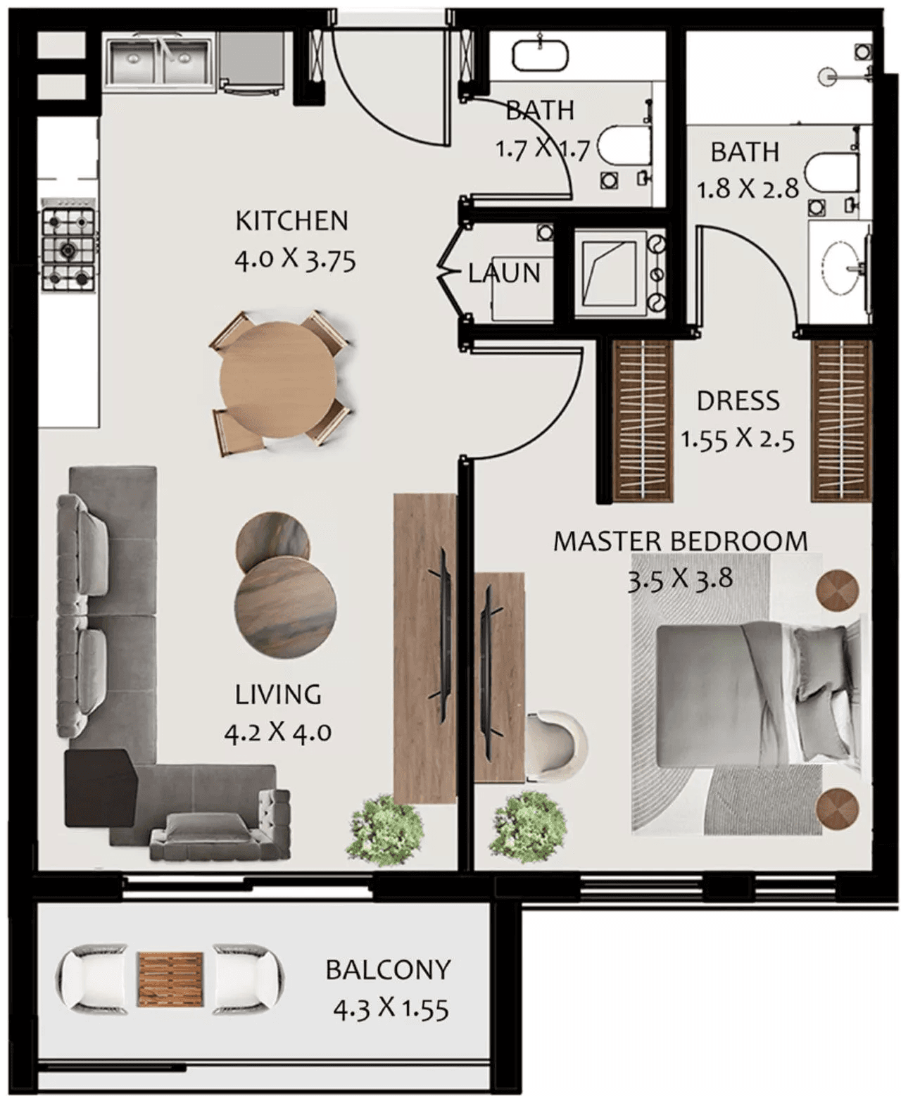 A Apartment