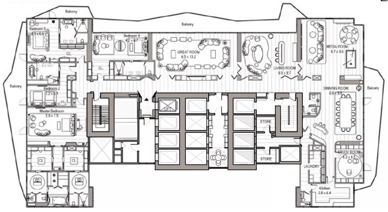 Penthouse B