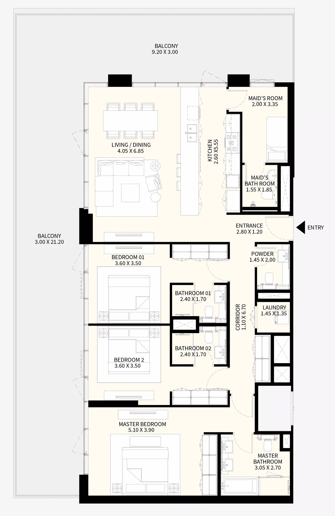 Level 01 Villa