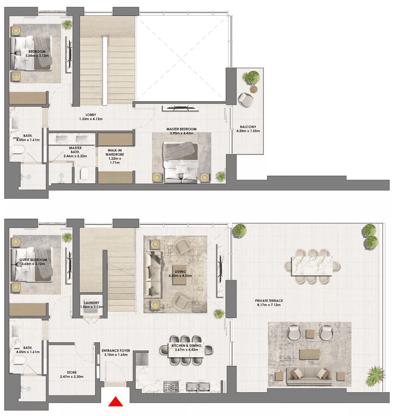 1 Duplex