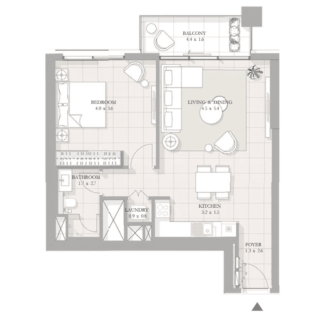 1 BR