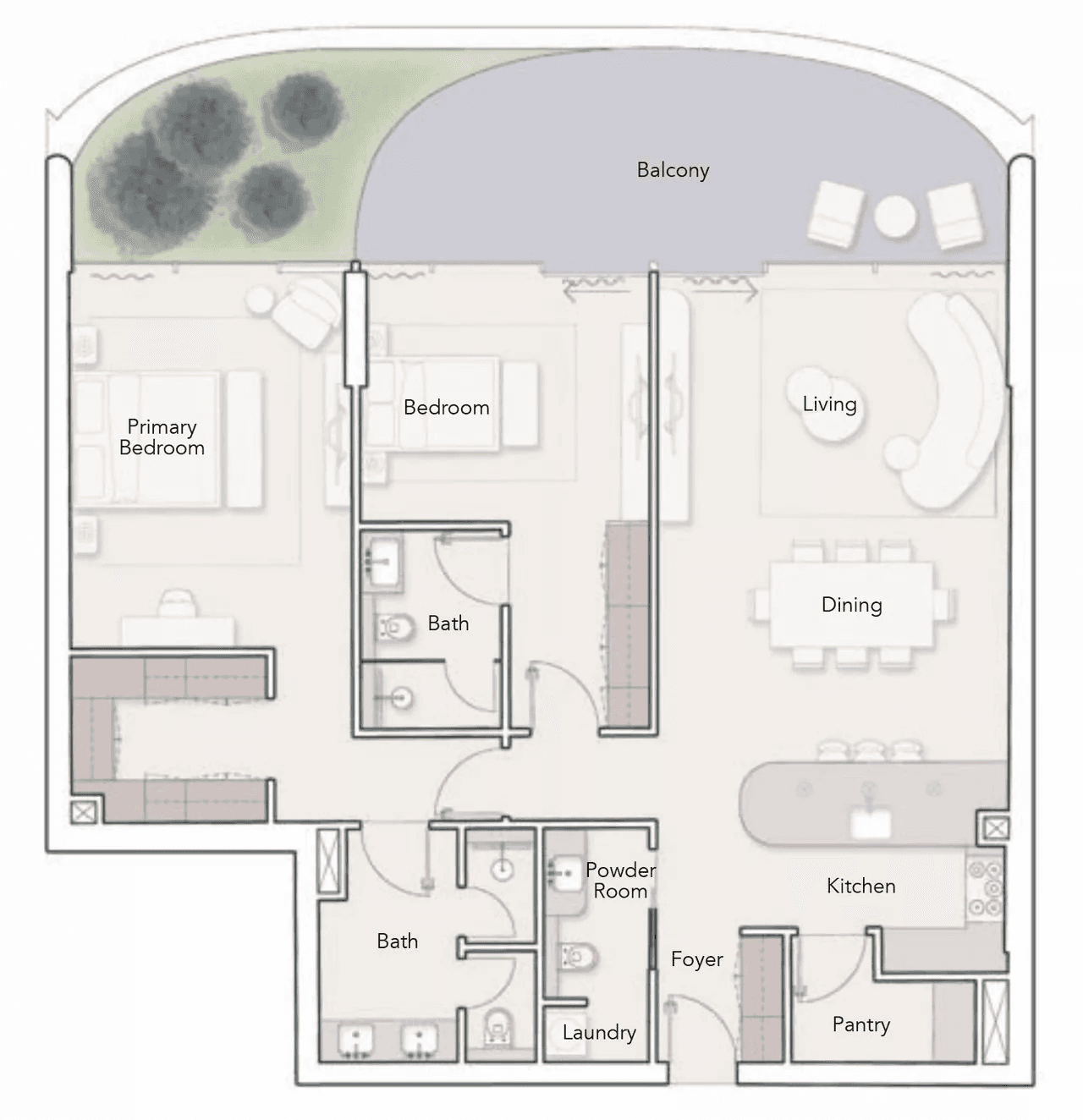 2 BR