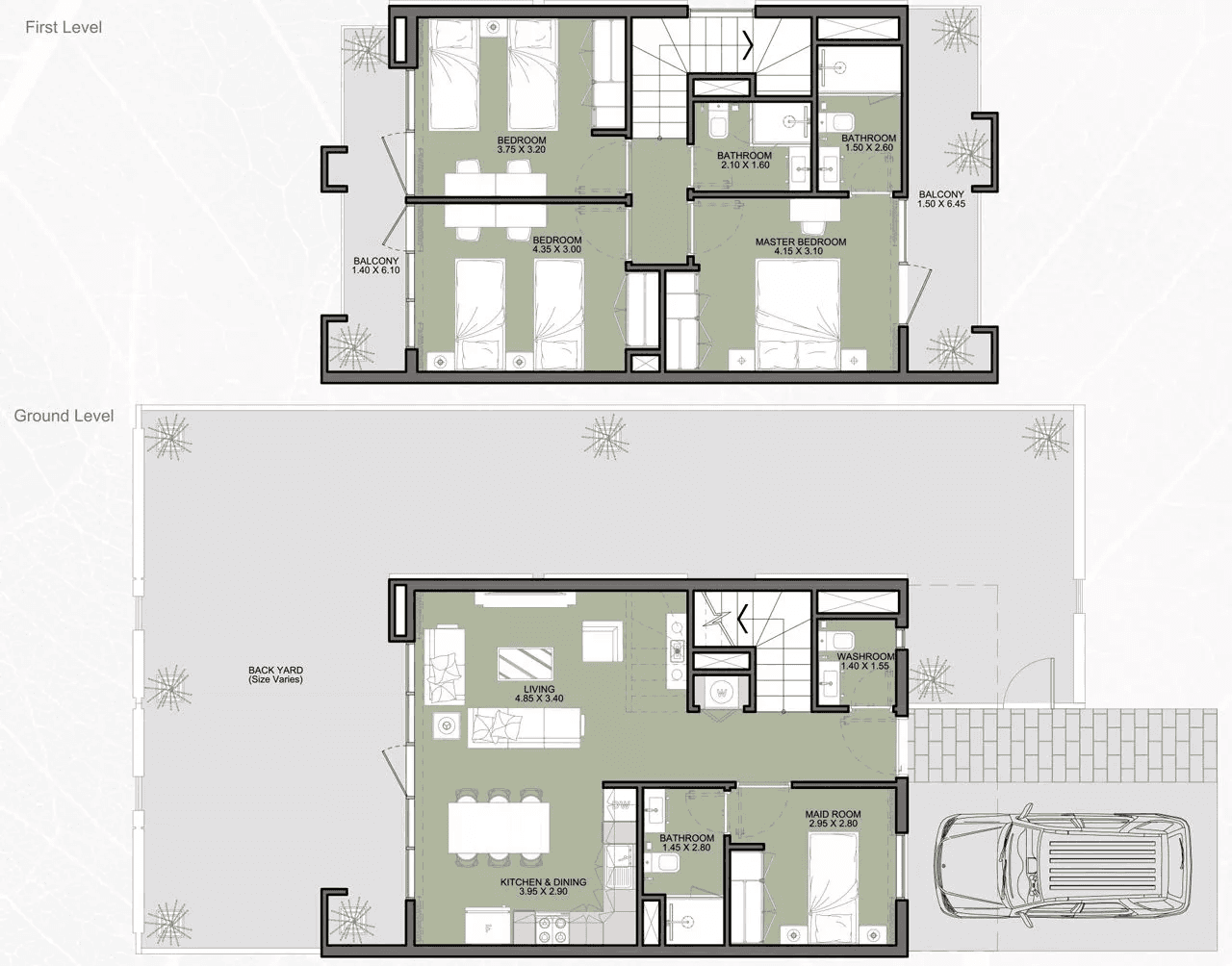 3 BR