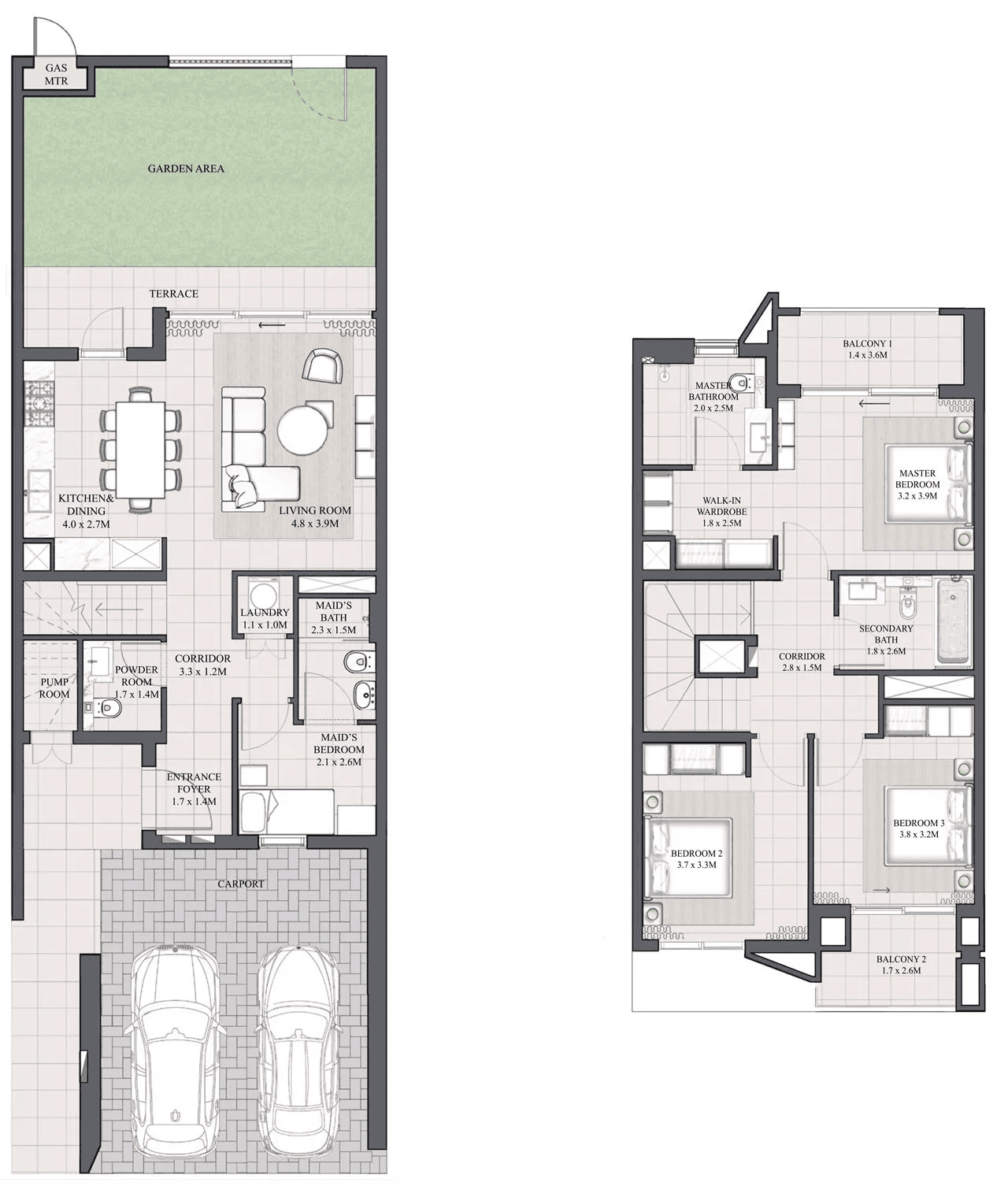 3 BR