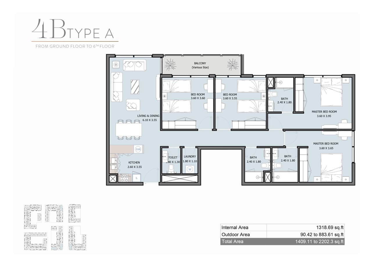 Type A - Penthouse