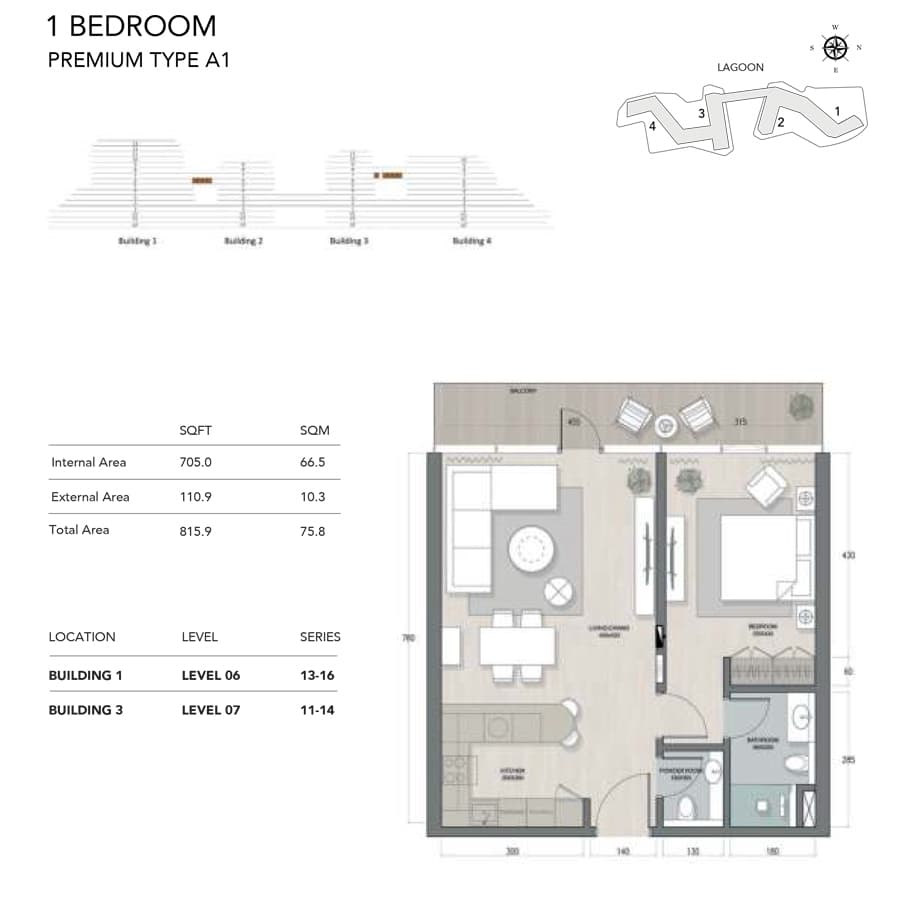 1 BR