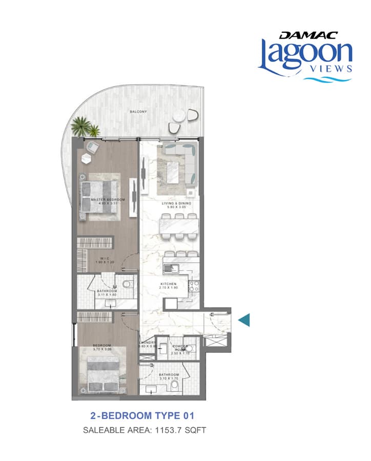 2 BR