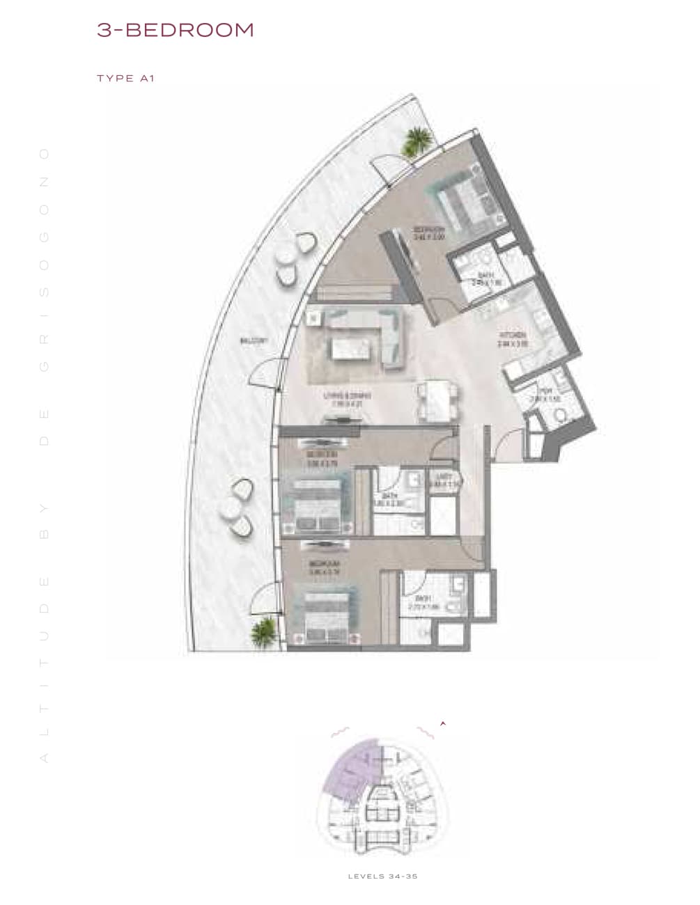 3 BR