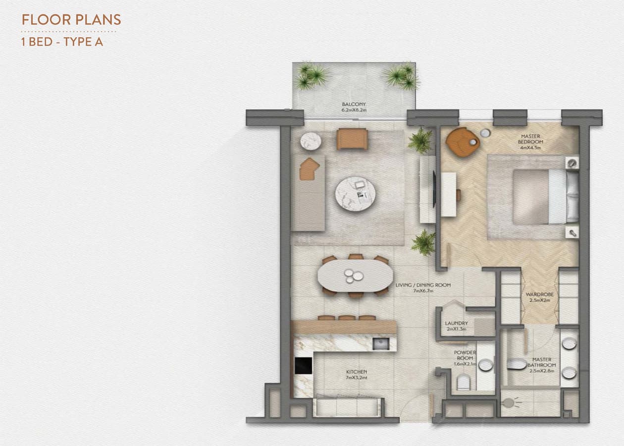 1 BR