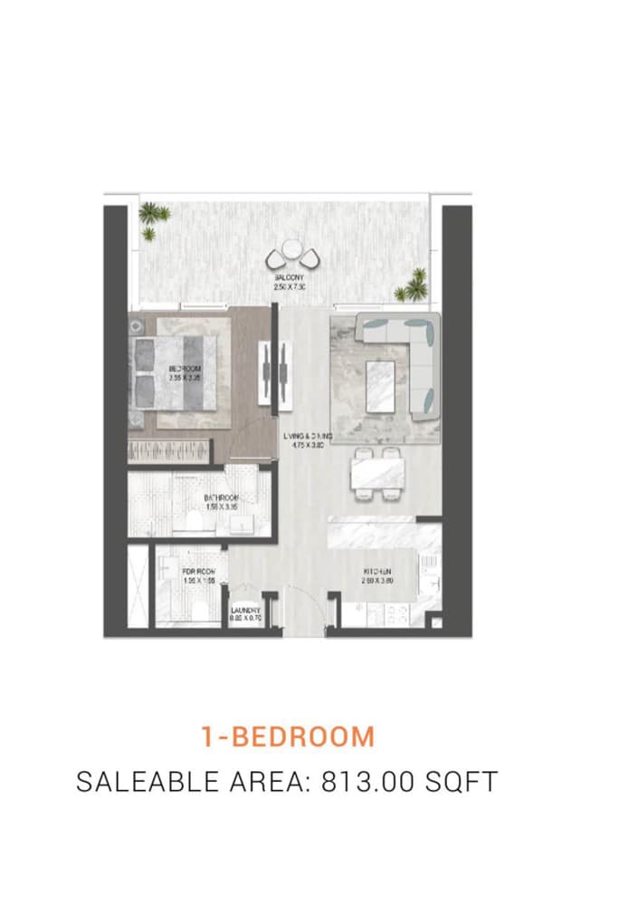 1 BR
