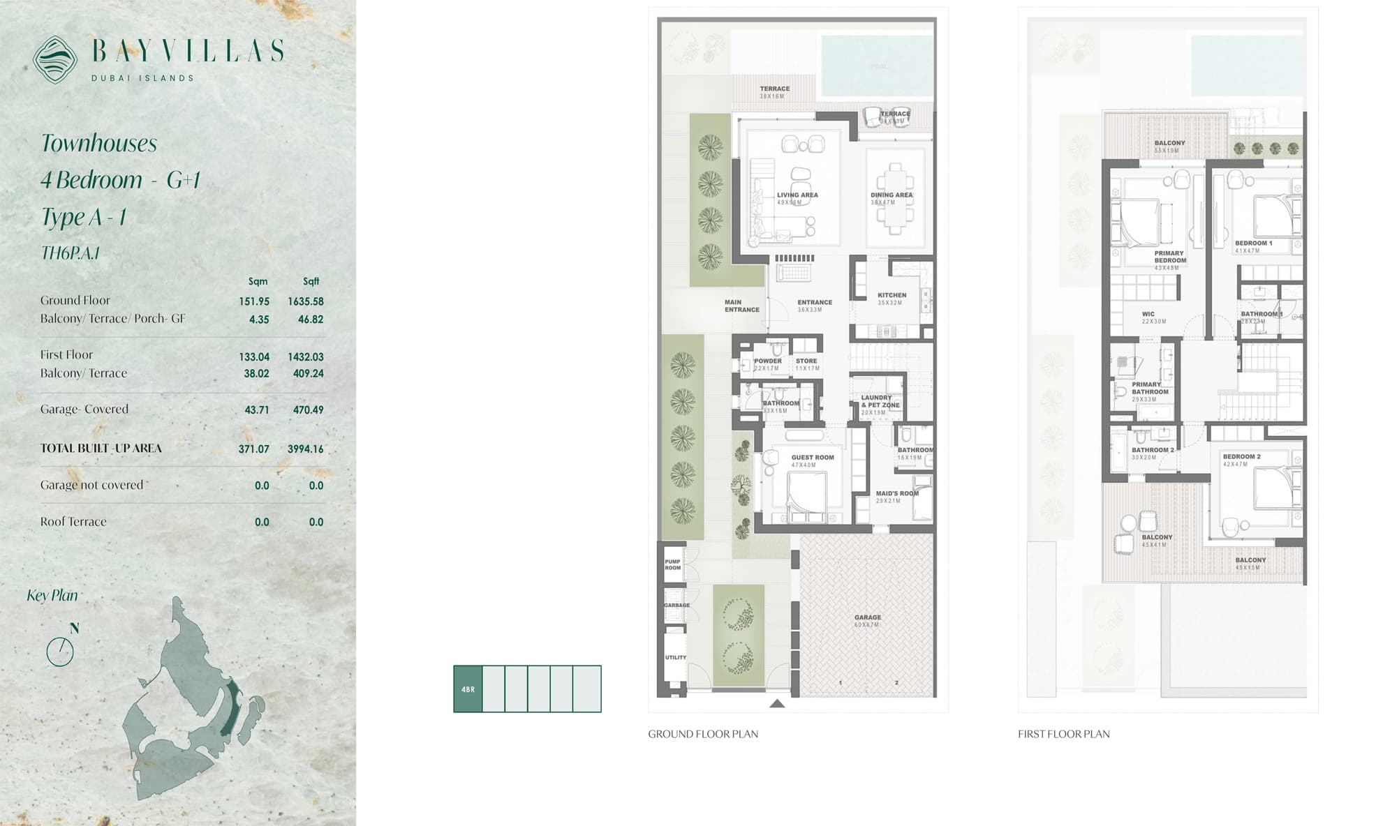 4 BR ( Bay Villas Townhouse )