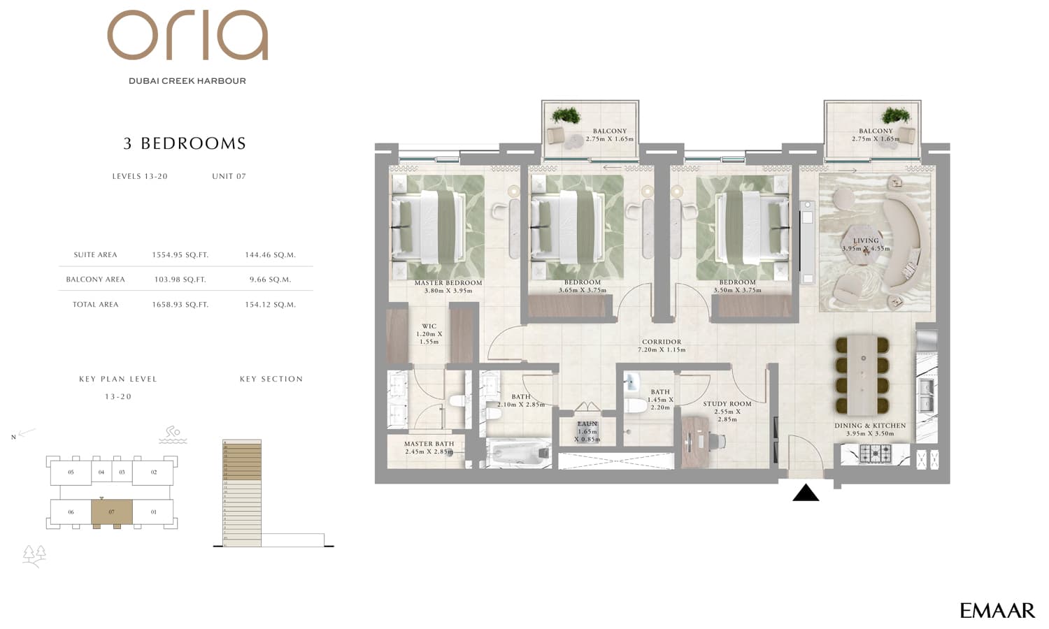 3 BR