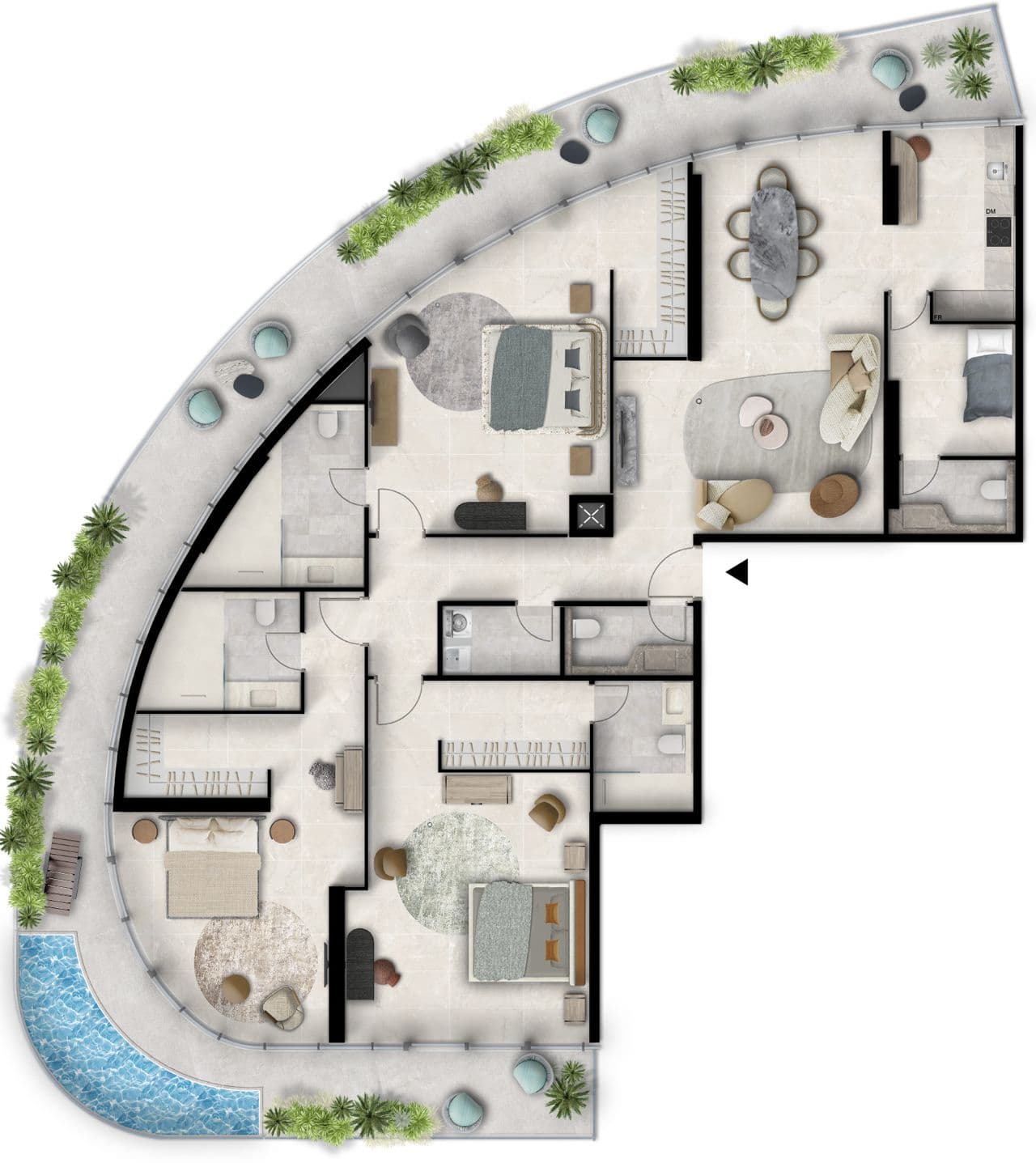 3 BR