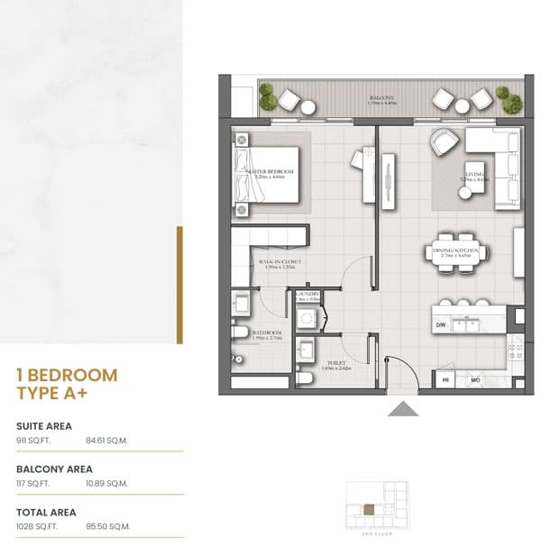 1 BR 