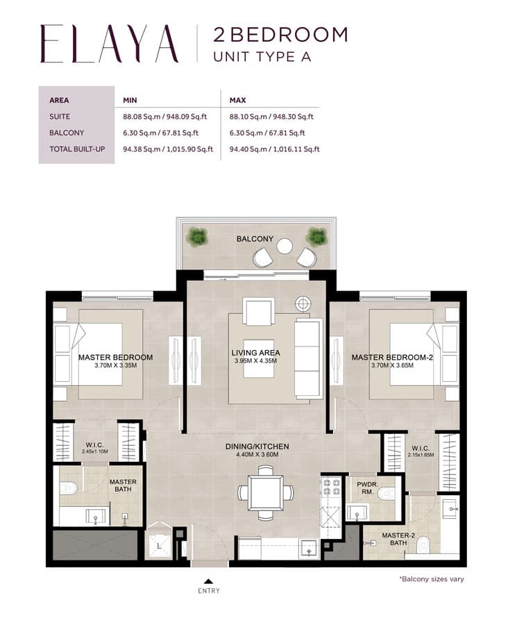 2 BR