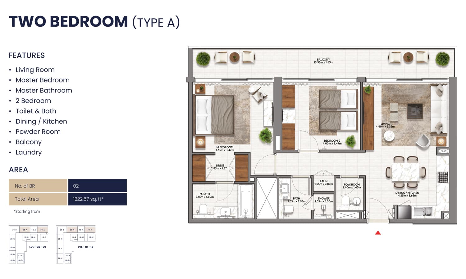 2 BR