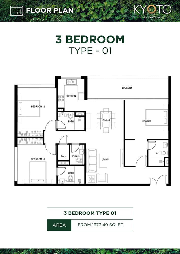 3 BR