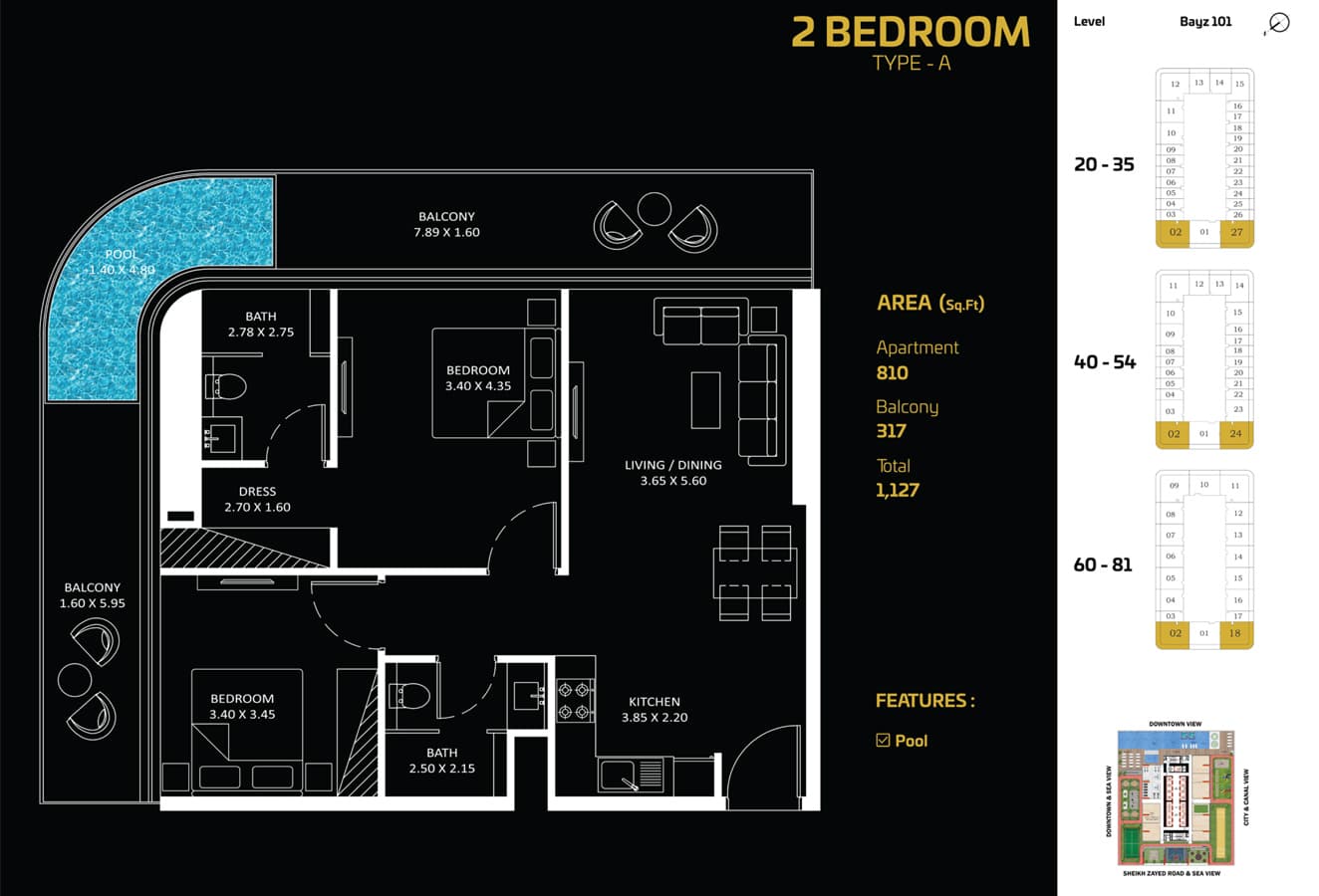 2 BR