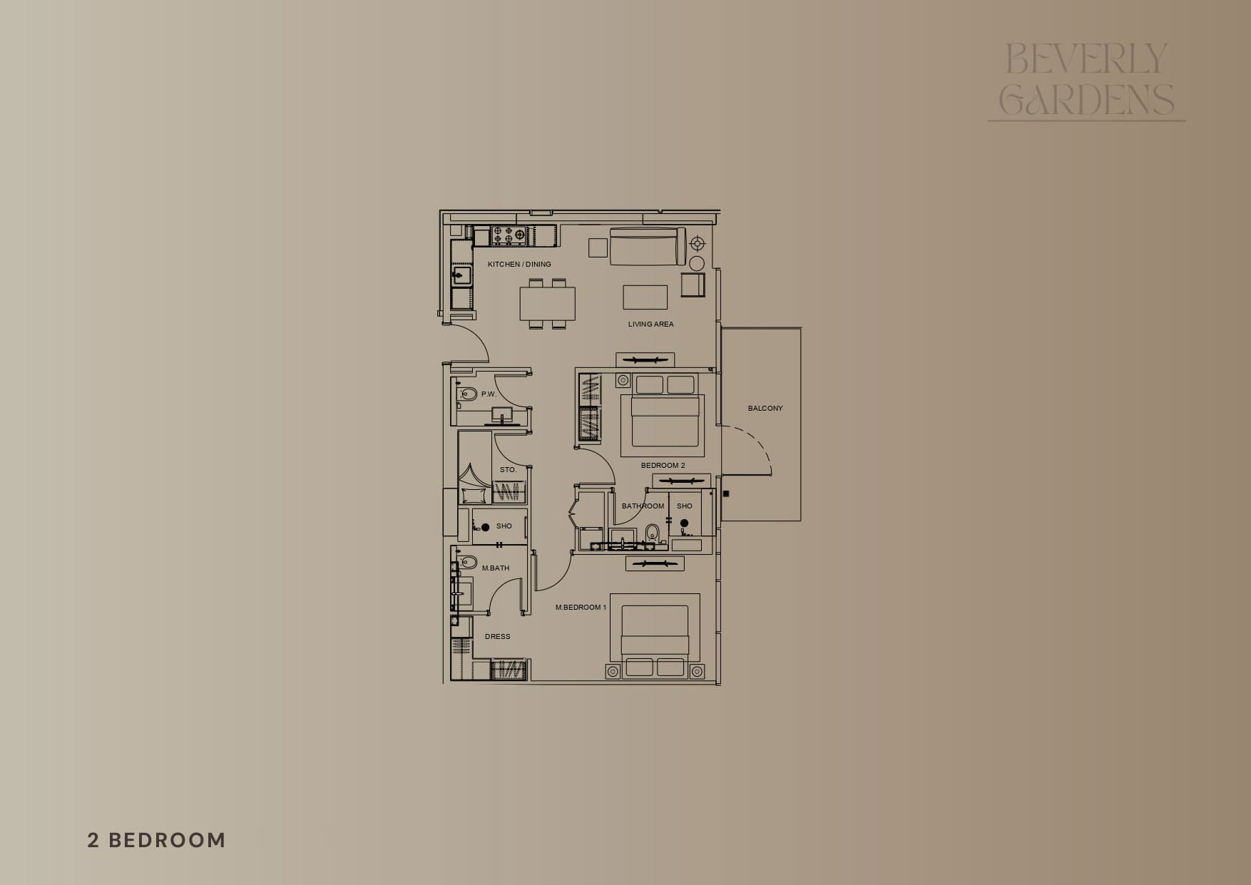 2 BR