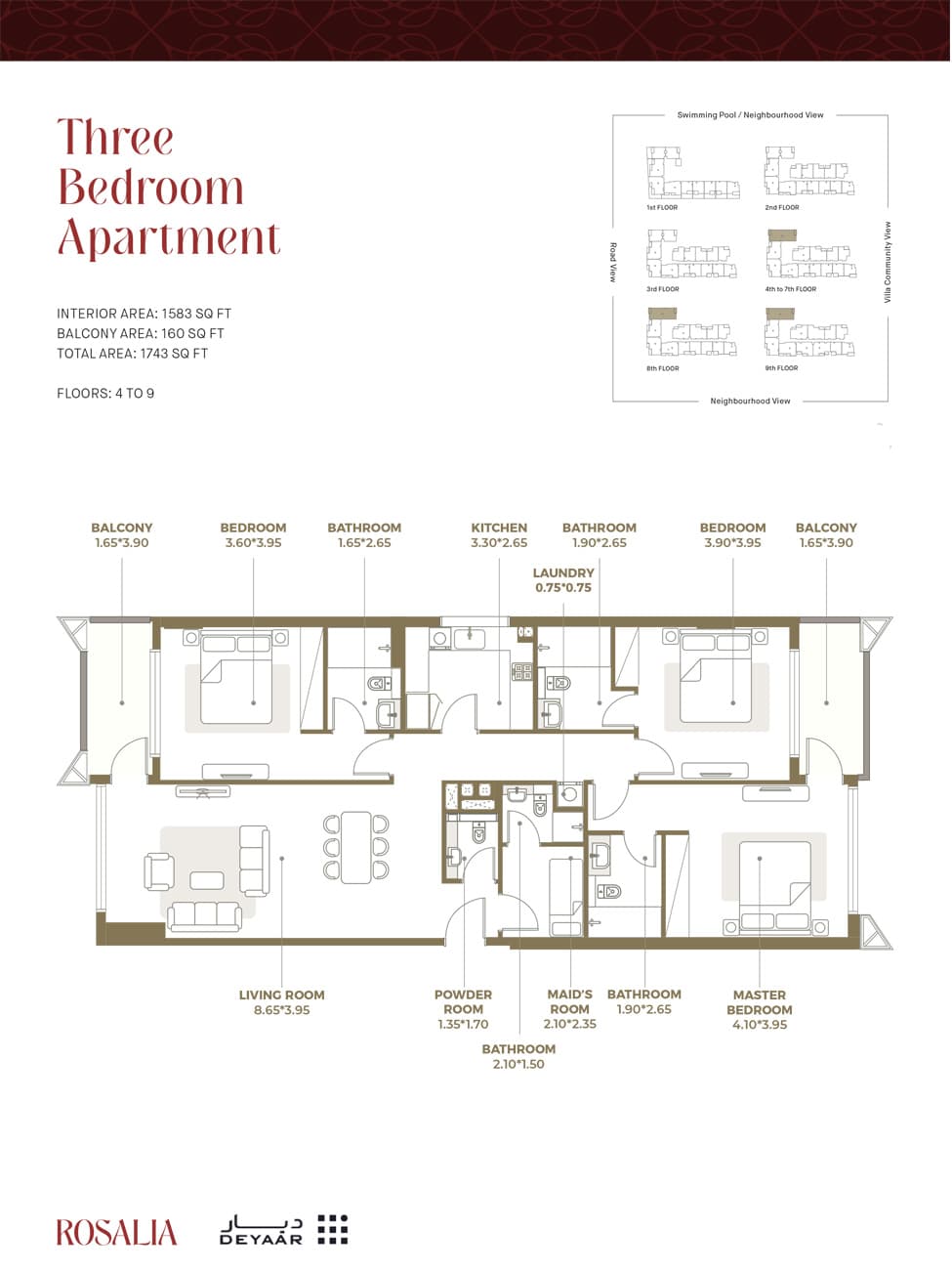 3 BR