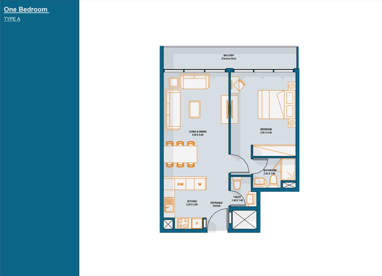 1 BR