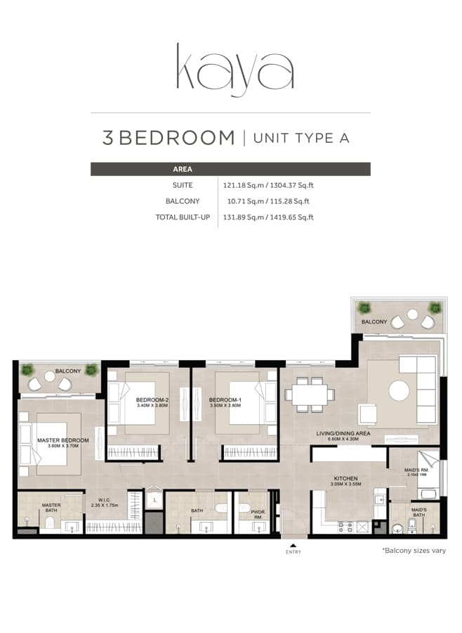 3 BR