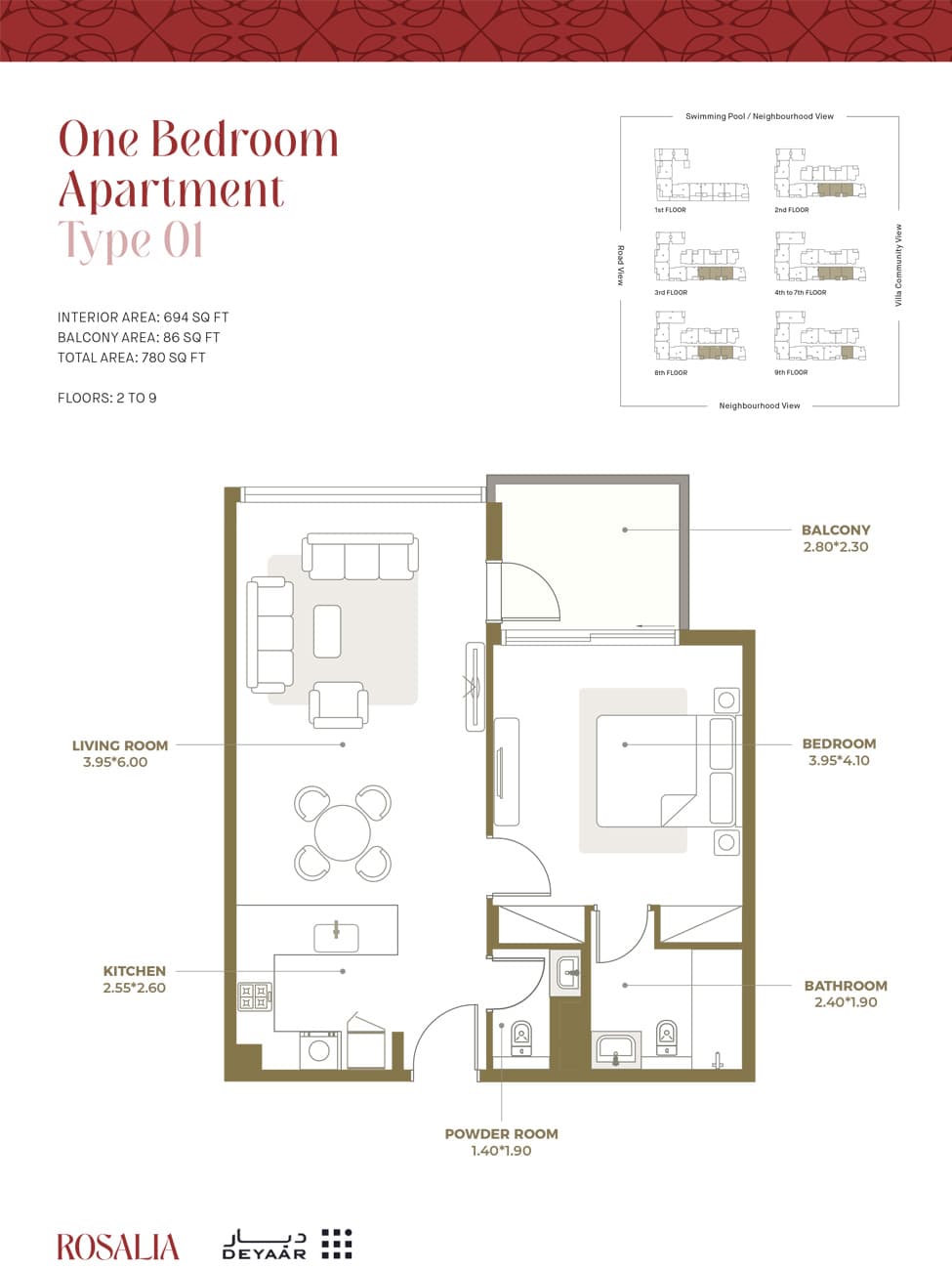 1 BR