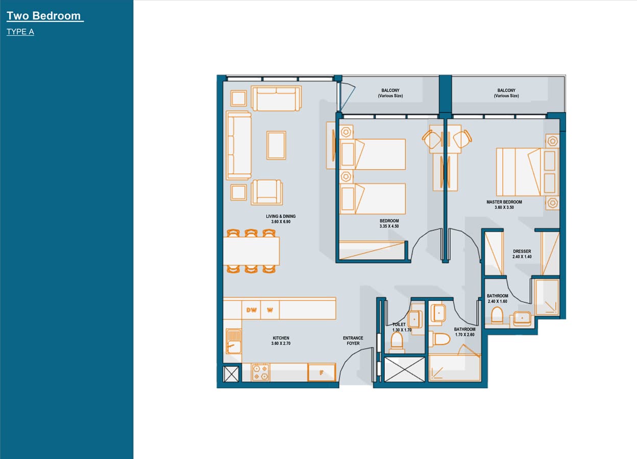 2 BR