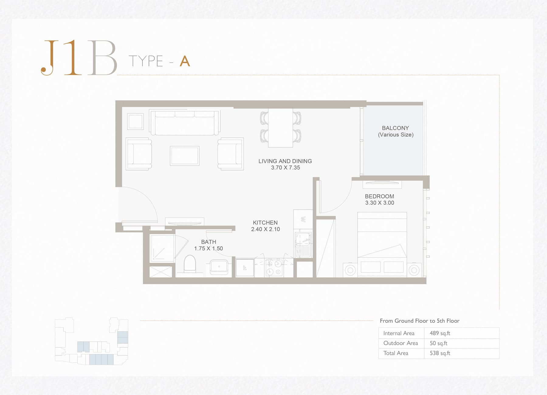 1 BR