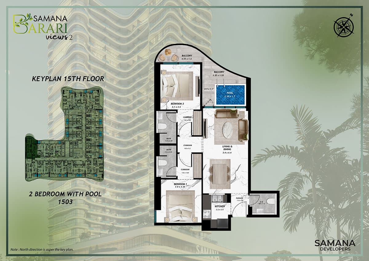 2 BR