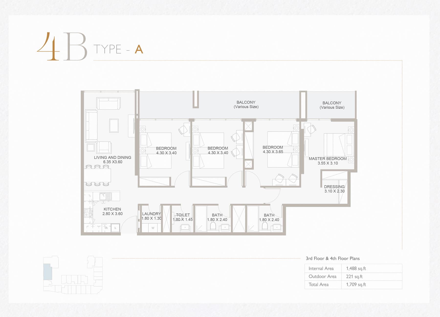 4 BR
