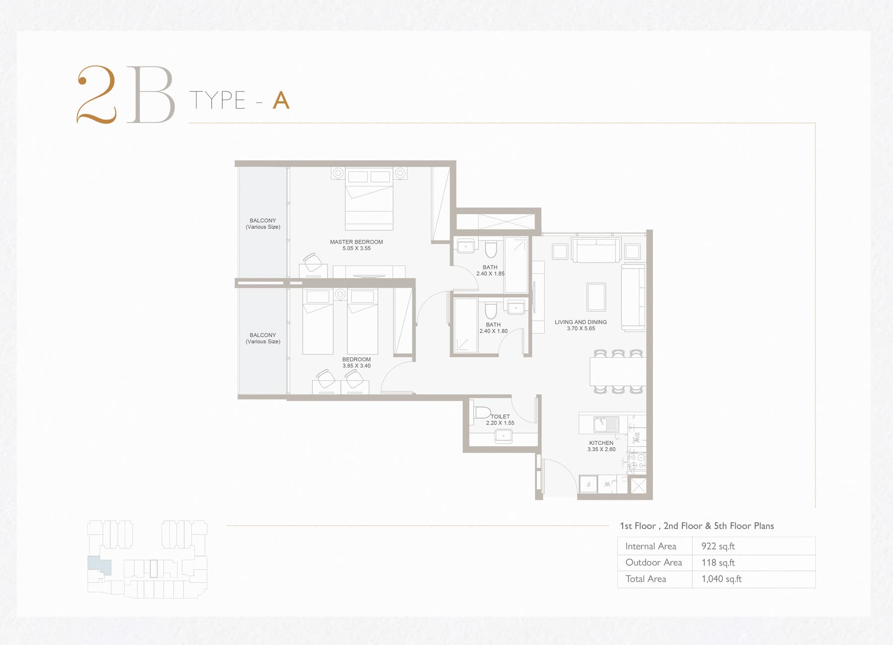 2 BR