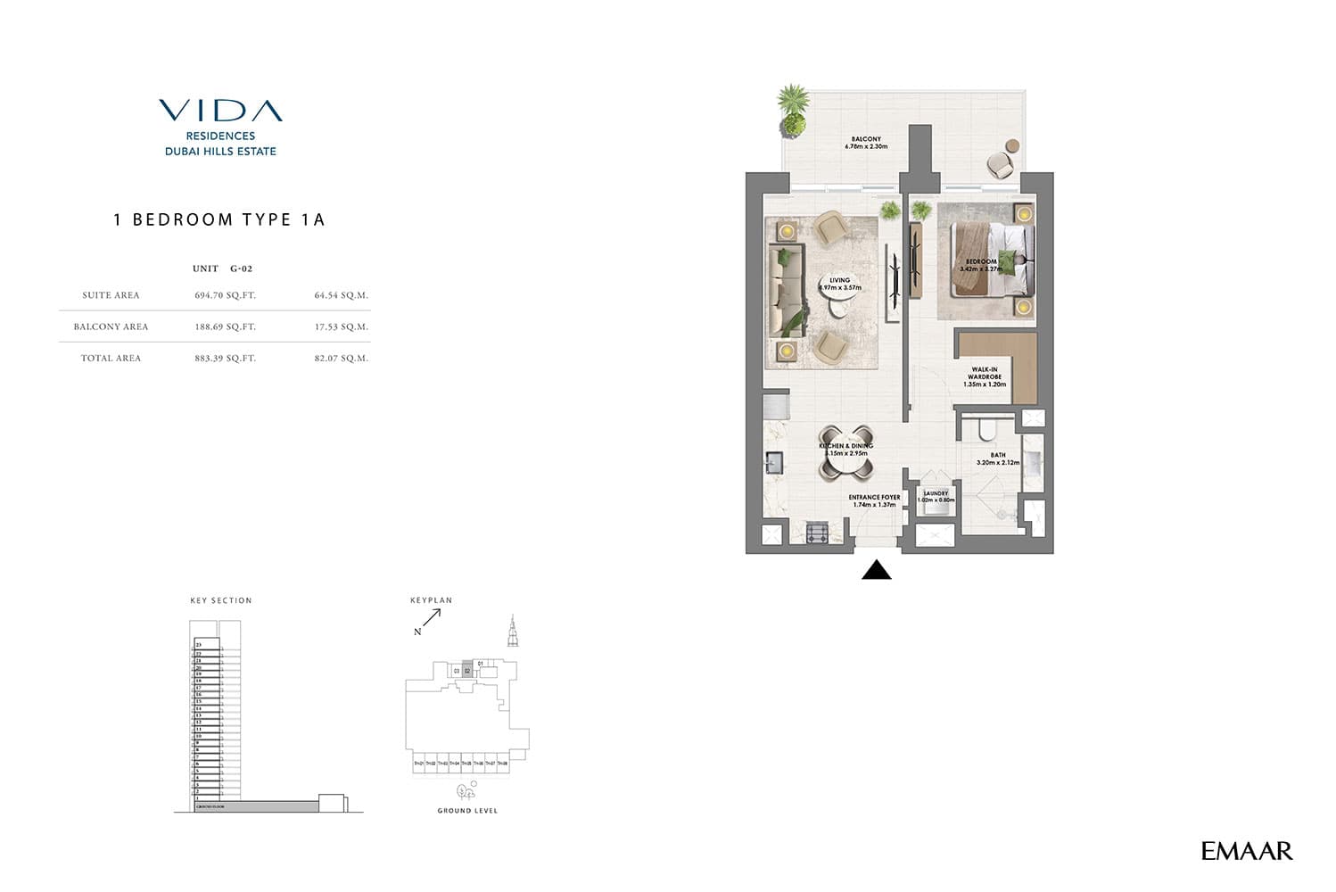 1 BR