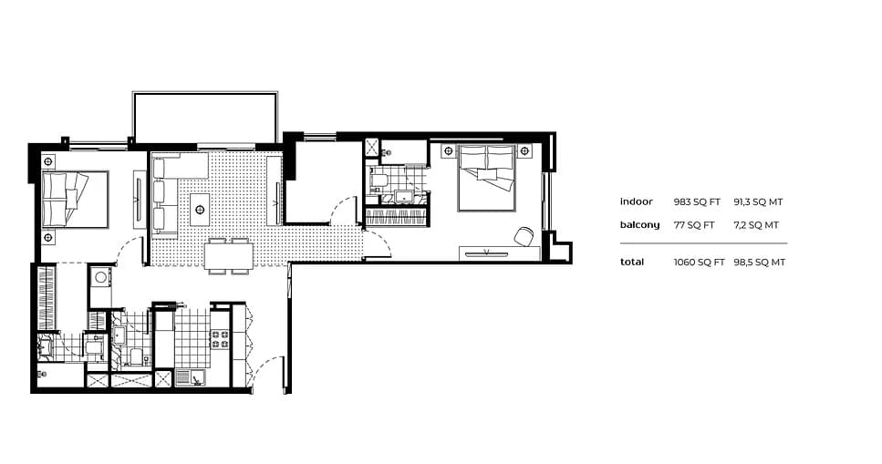 2 BR