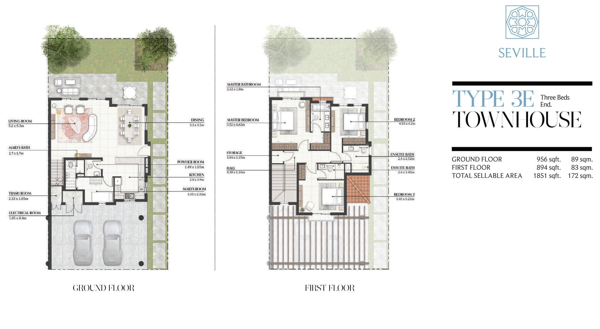 3 BR