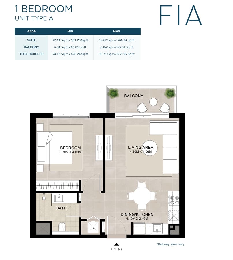 1 BR