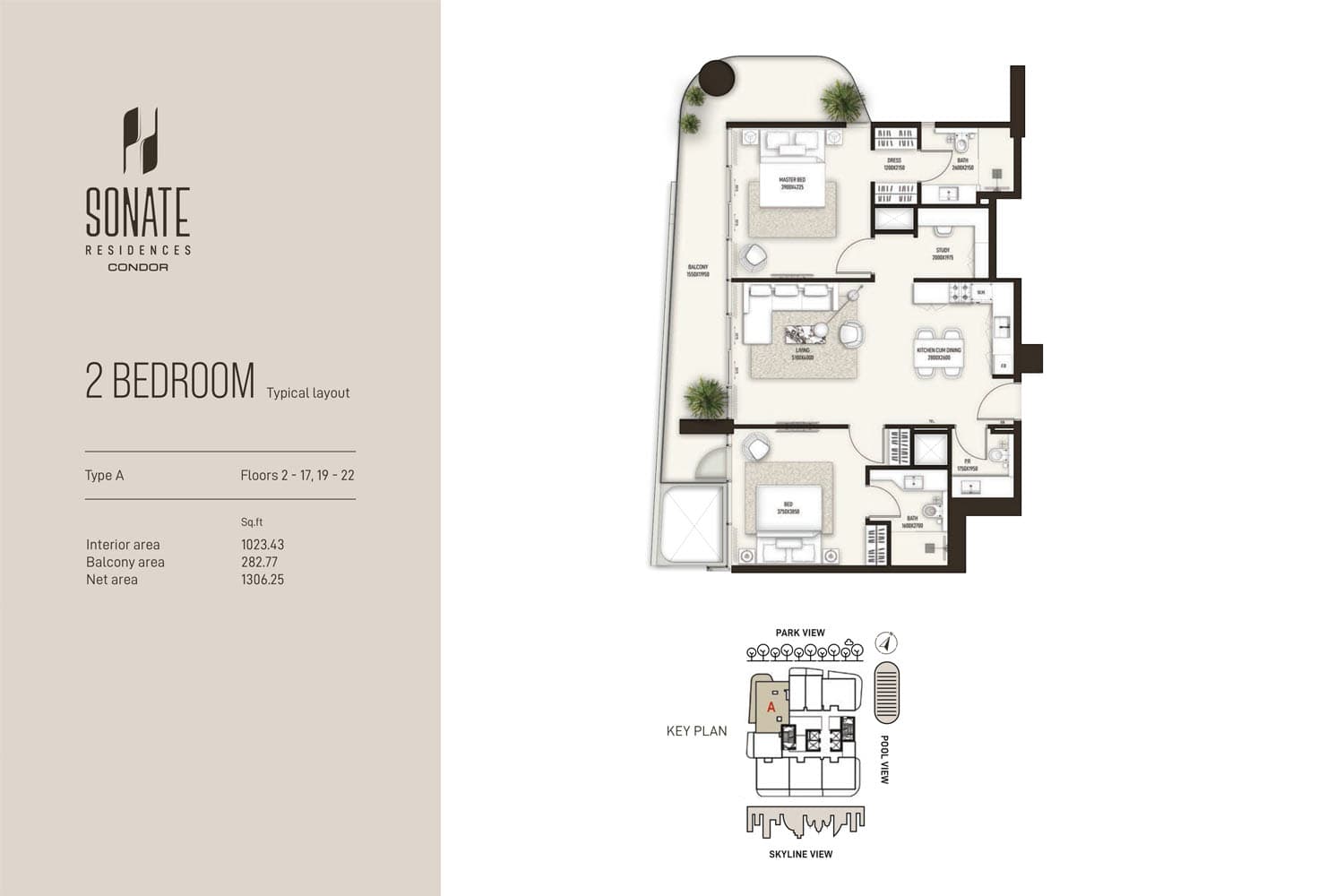 2 BR