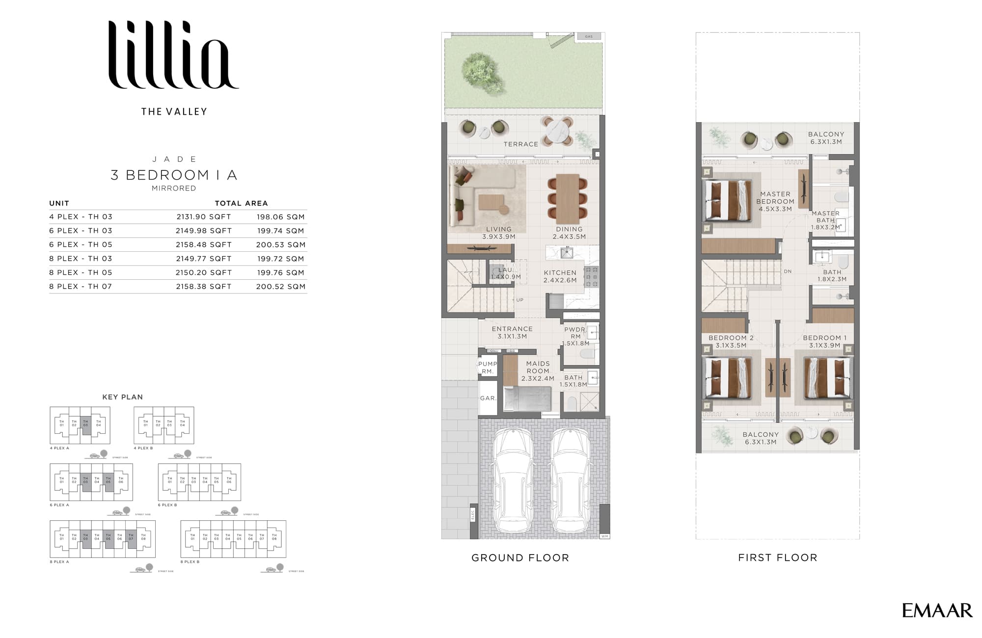 3 BR