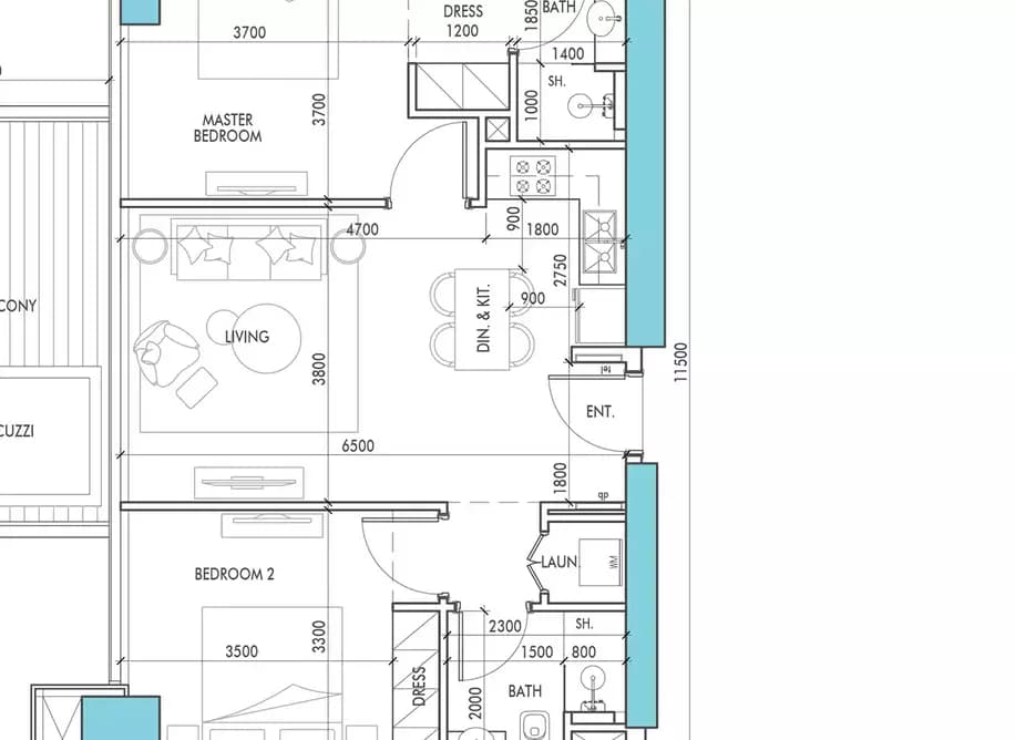 2 BR