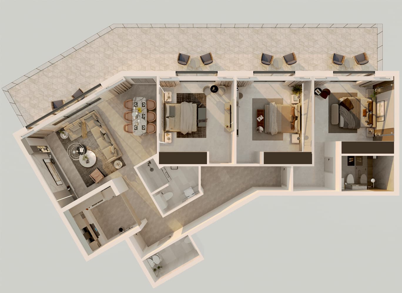 1 BR