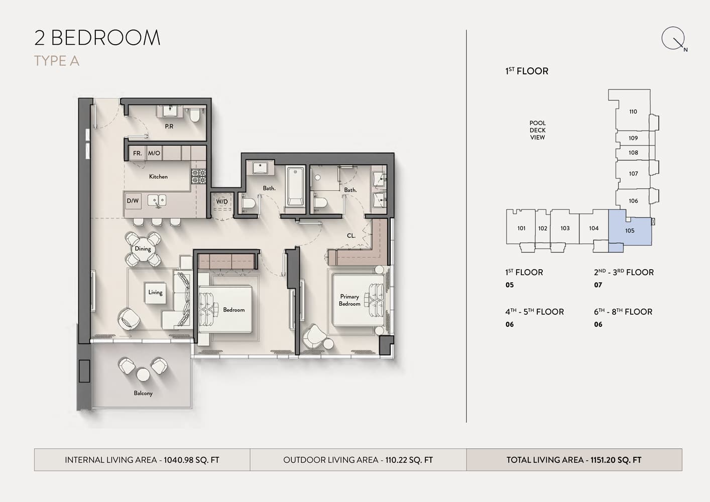 2 BR
