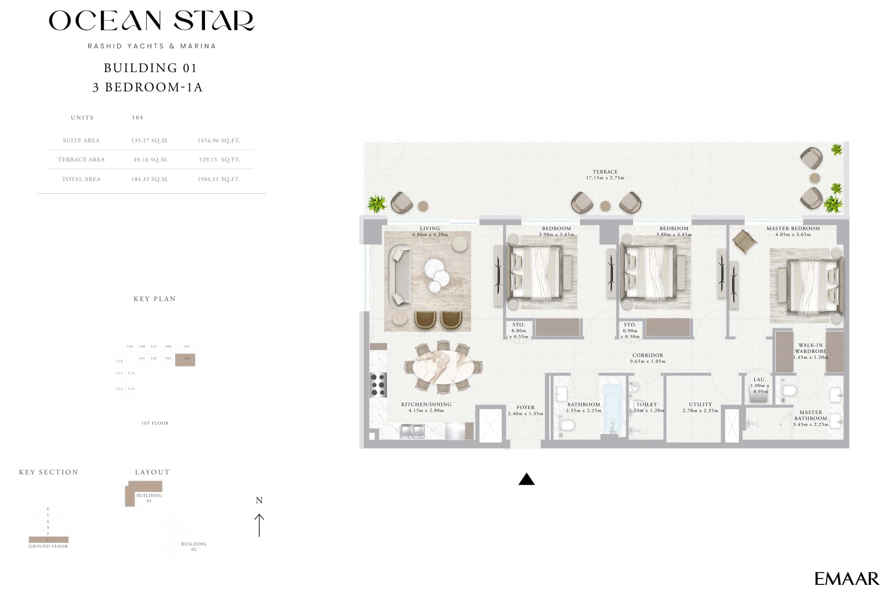 3 BR
