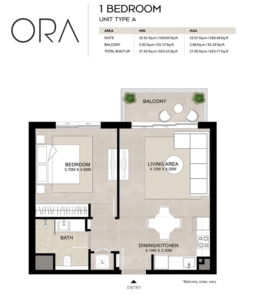 1 BR