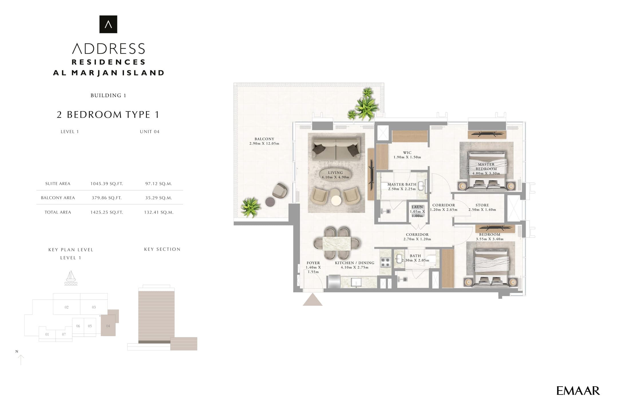 2 BR