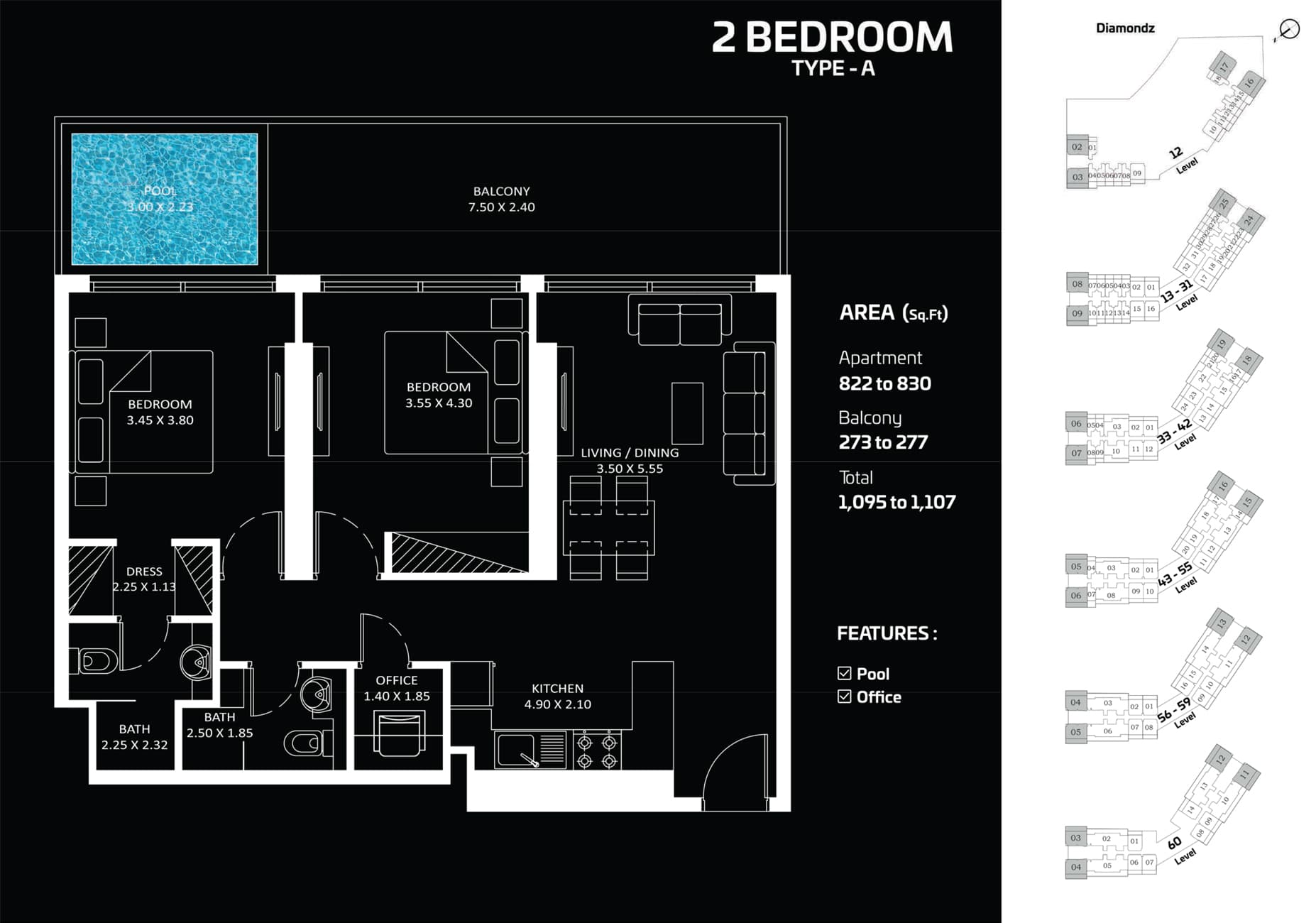 2 BR