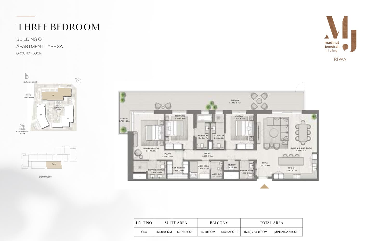 3 BR