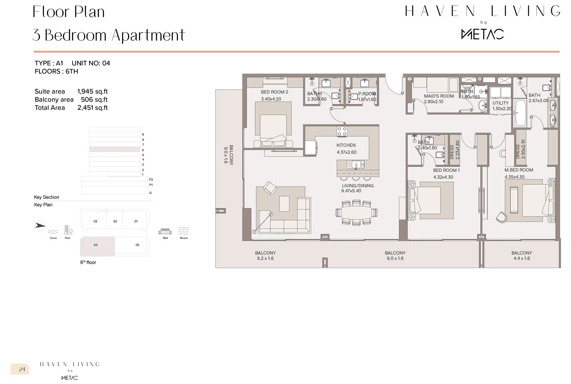 3 BR