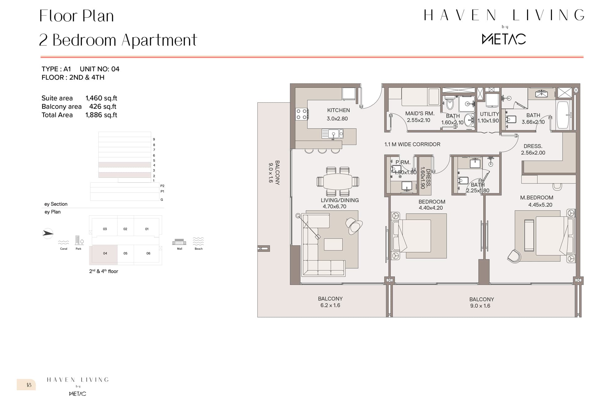2 BR