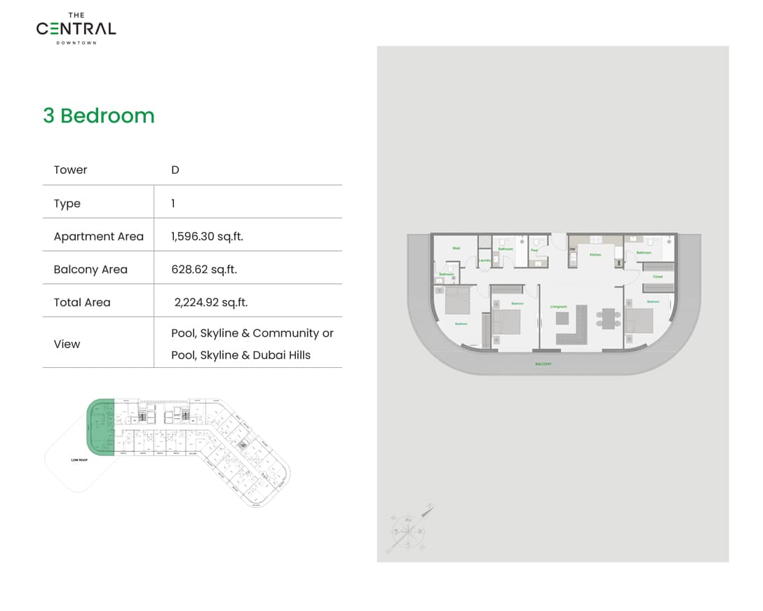 3 BR