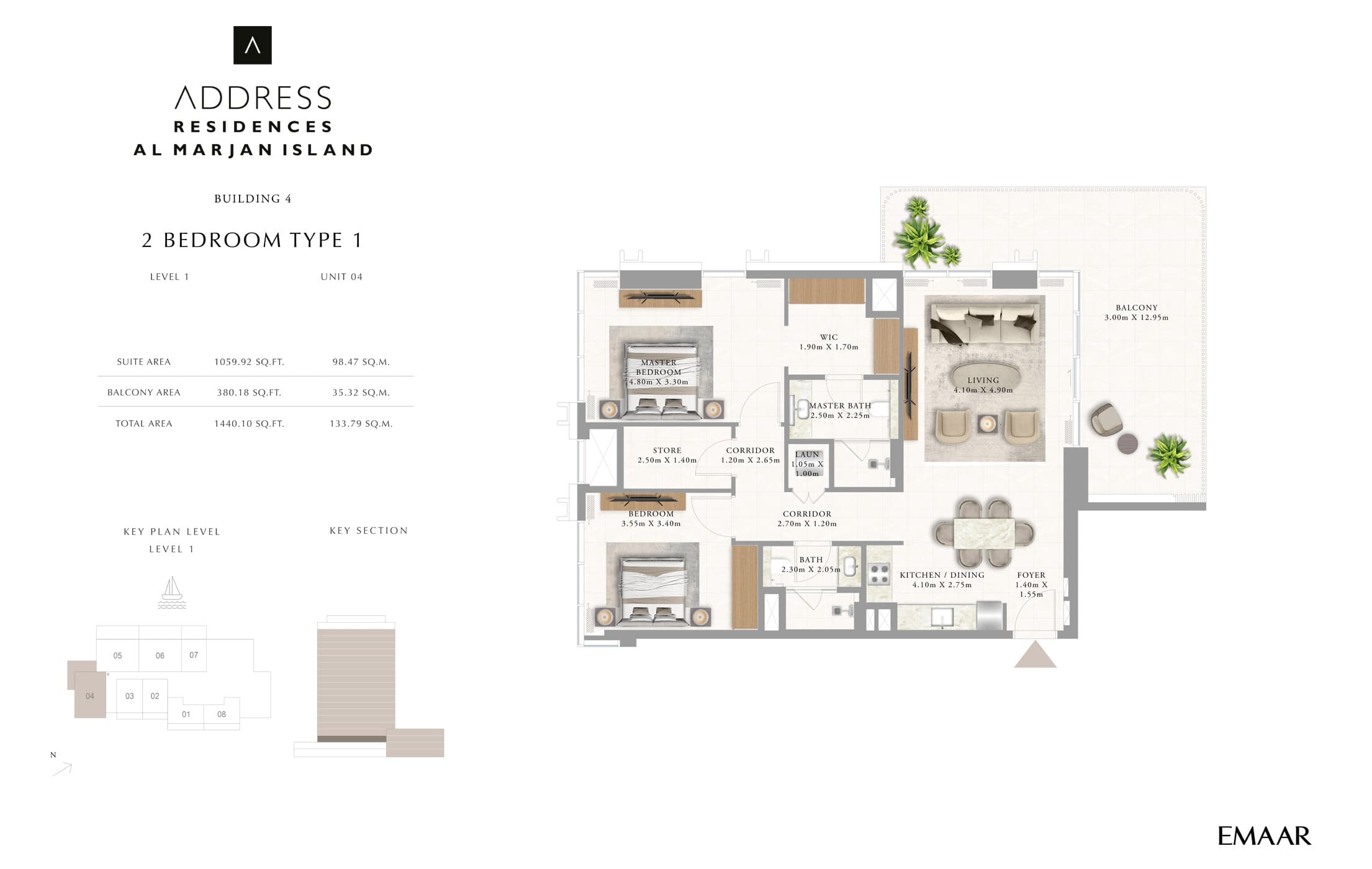 2 BR